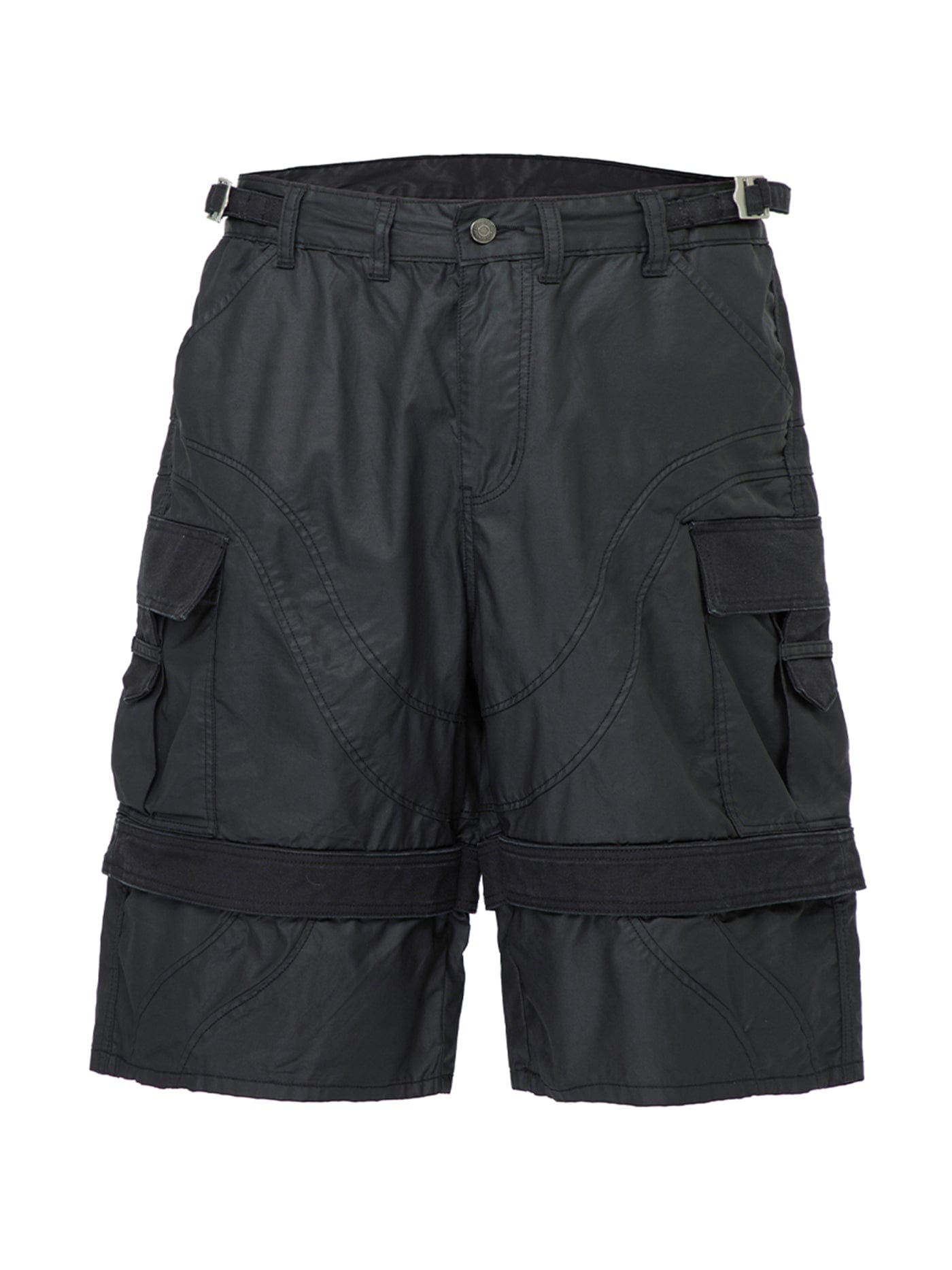 F2CE Spliced Big Pocket Waxed Shorts