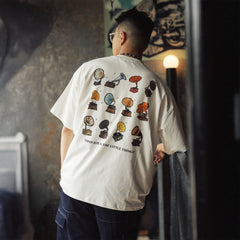BANANA CLUB Gramophone Graphic Sorona Oversized T-Shirt