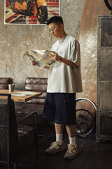 BANANA CLUB Essential Multi-Pocket Raw Shorts