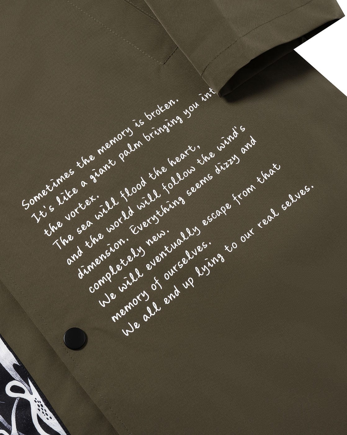 UNDER20 × MIN ZENG SOME MEMORIES OF DEATH Trench Coat
