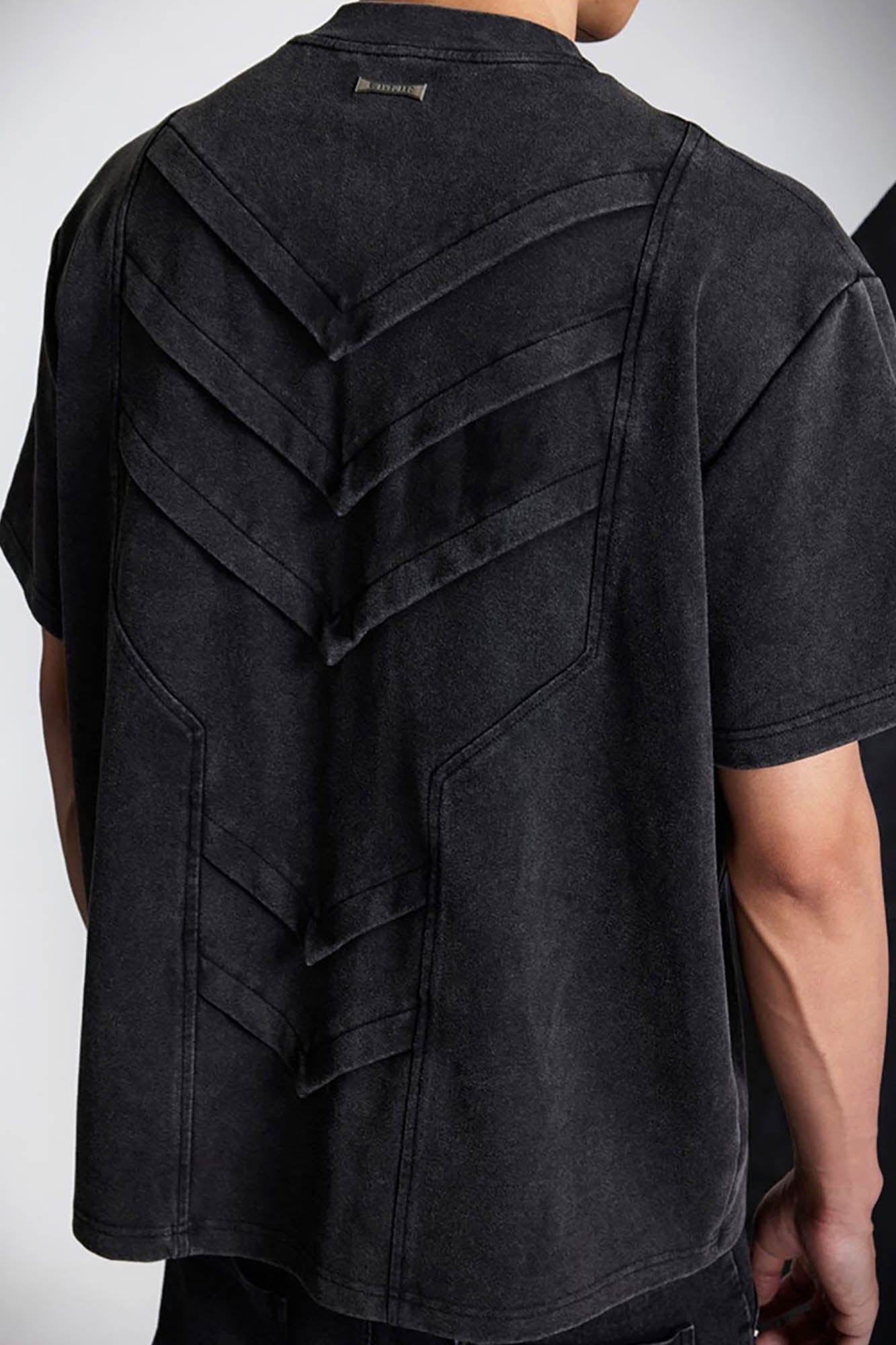 SSIN7 Washed Armor-Panel T-Shirt