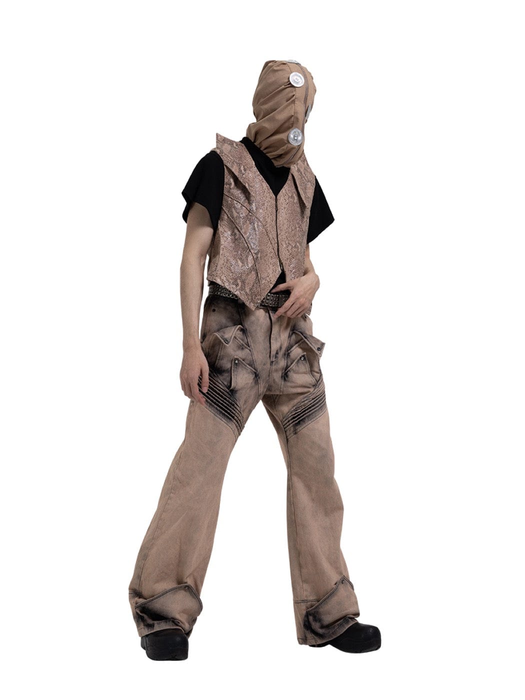 DND4DES Deconstructed Desert Petals Jeans