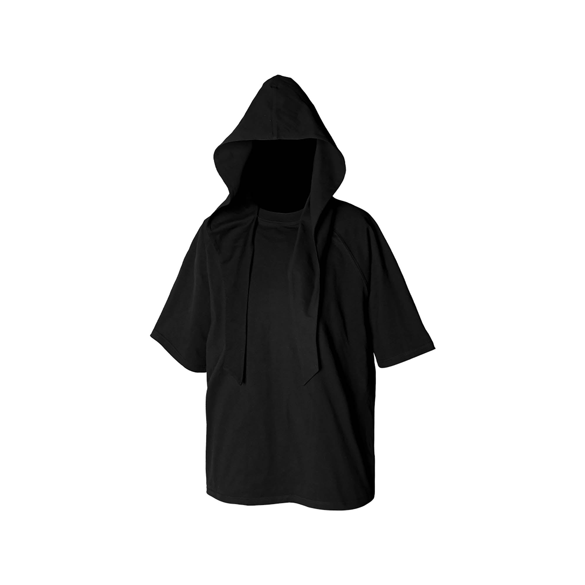 RELABEL Detachable Hood Raglan T-Shirt