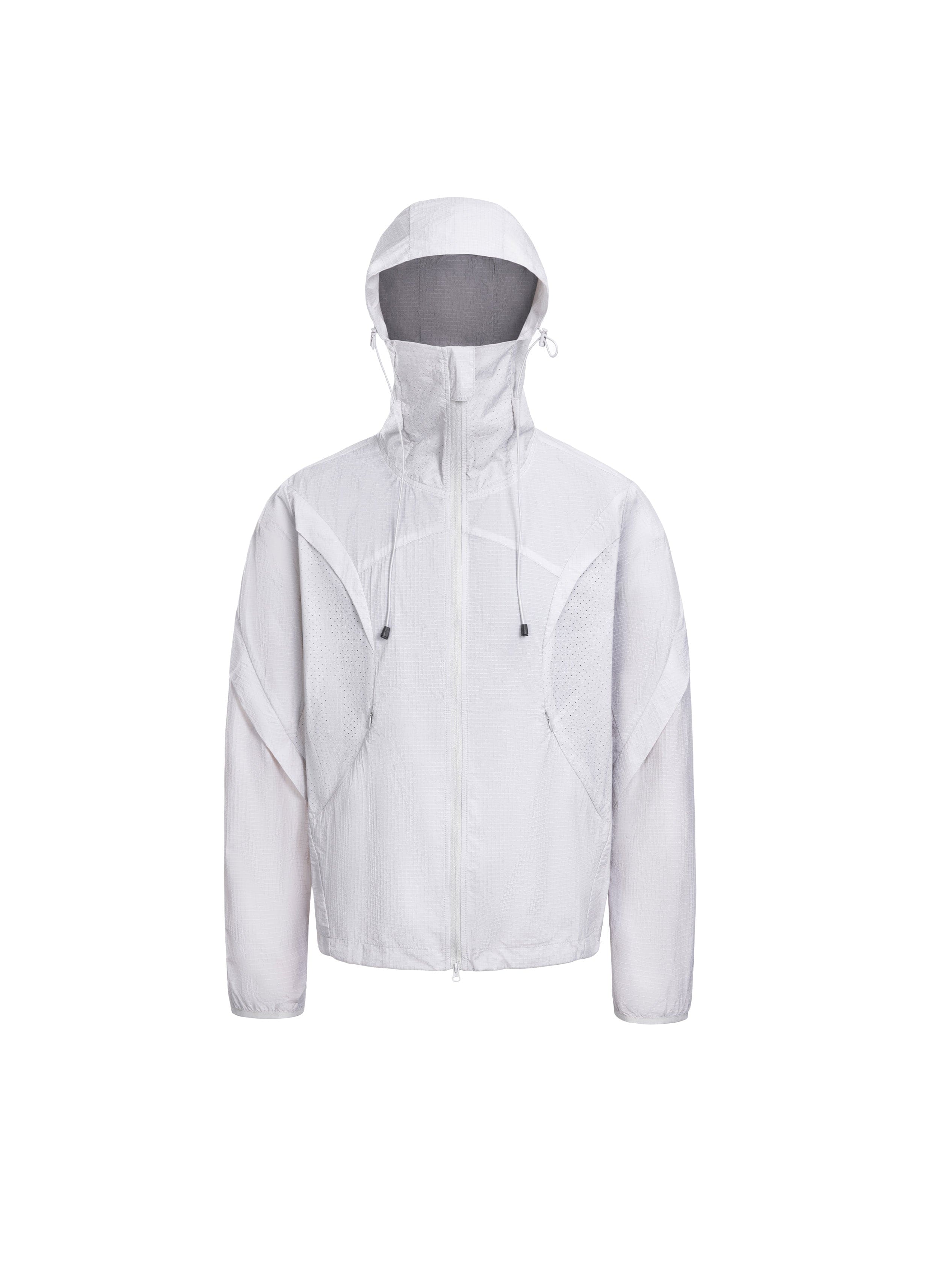 CATSSTAC Arc Panel Dual-Zip UV Protect Hooded Jacket