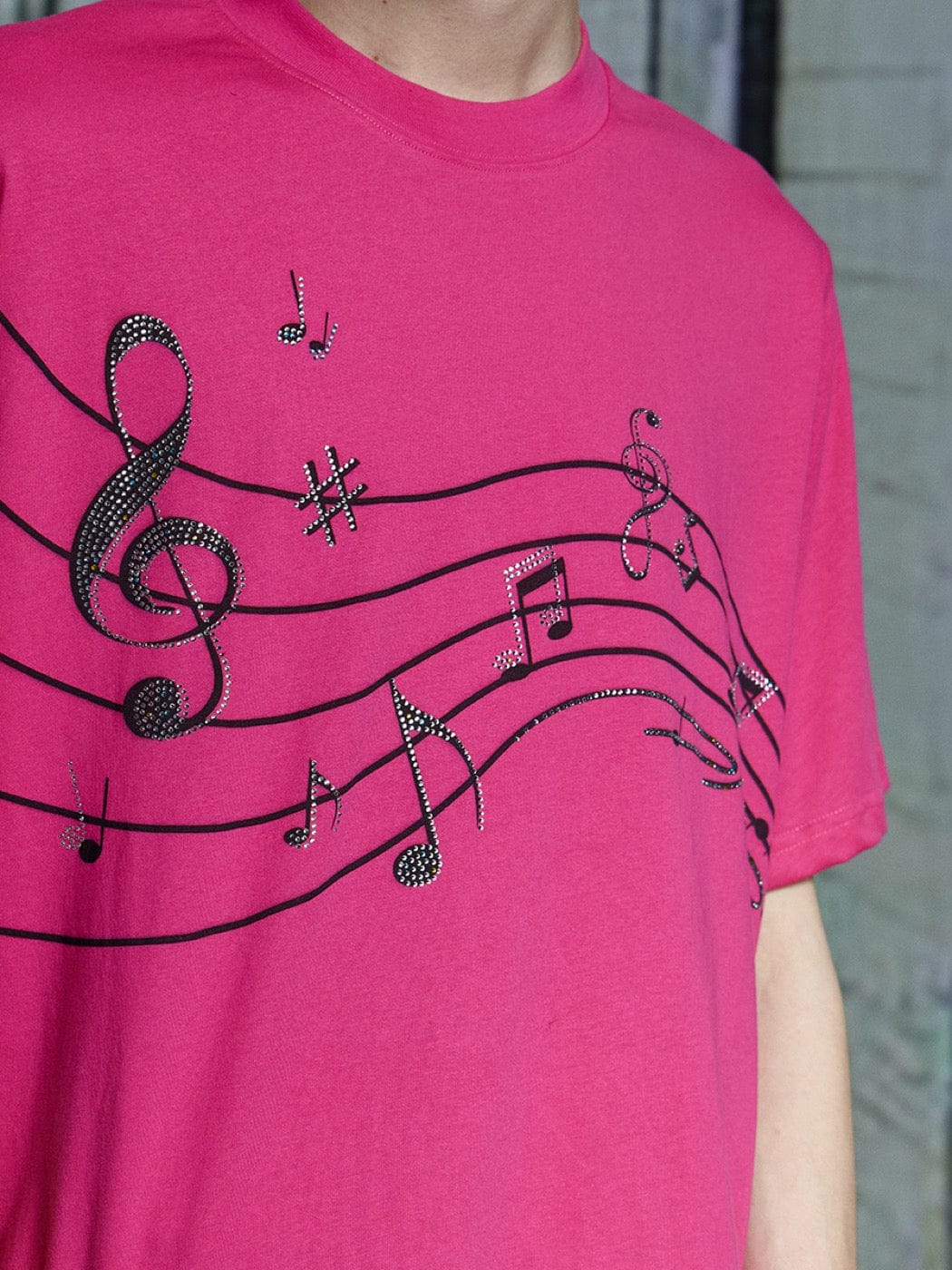 DND4DES Diamonds Music Note T-Shirt