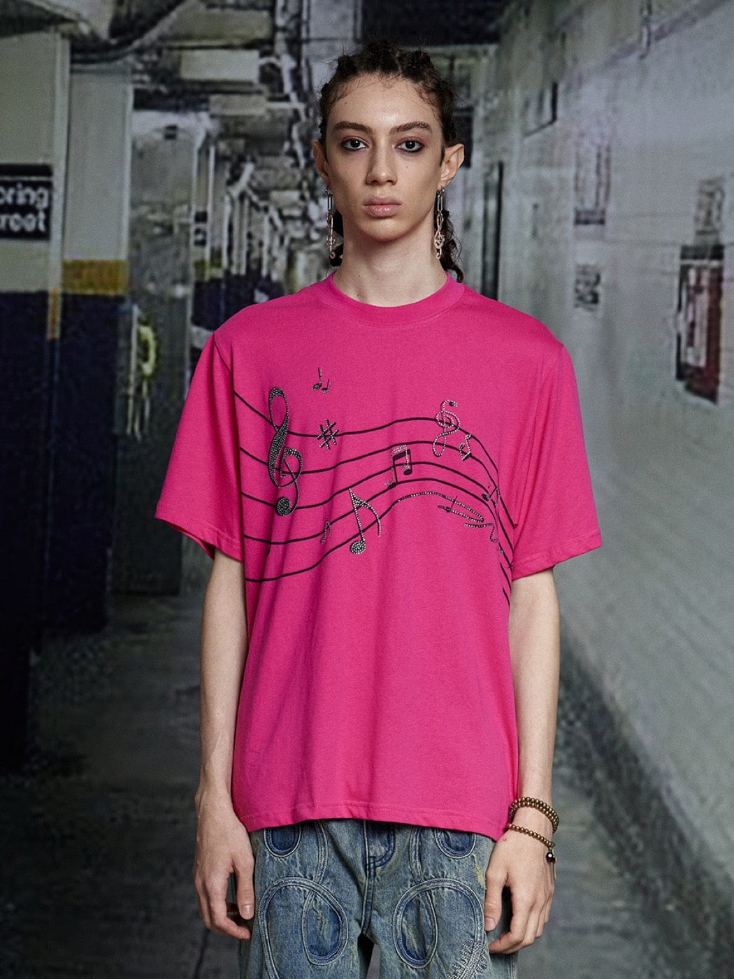 DND4DES Diamonds Music Note T-Shirt