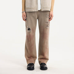 BONELESS Distressed Utility Carpenter Pants