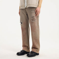 BONELESS Distressed Utility Carpenter Pants