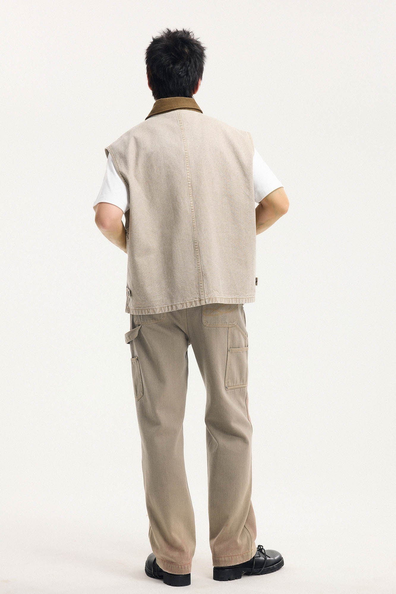 BONELESS Distressed Utility Carpenter Pants