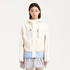 BONELESS Contrast Waterproof Utility Hooded Jacket