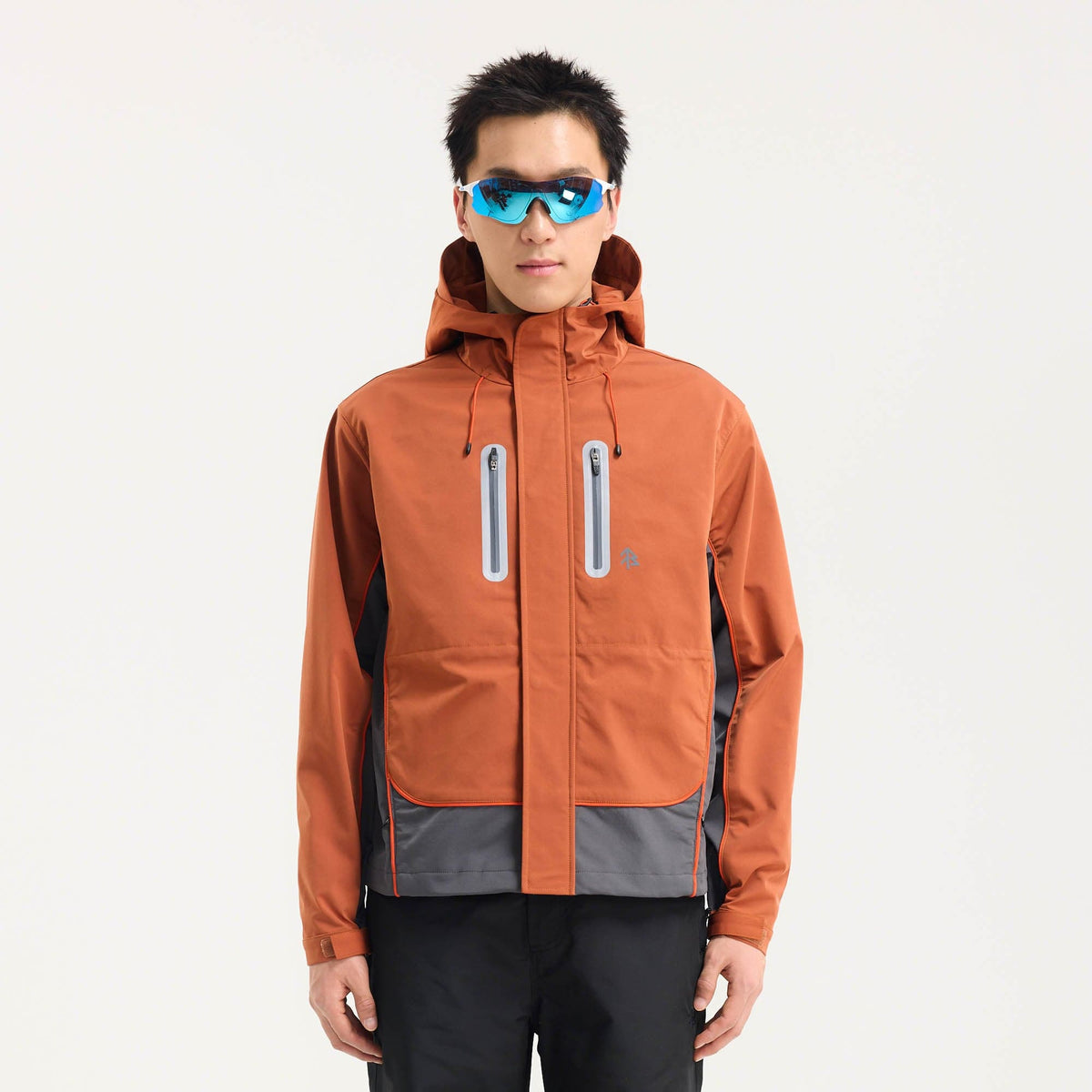 BONELESS Contrast Waterproof Utility Hooded Jacket