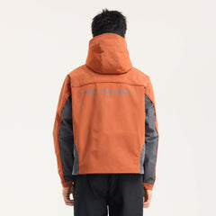 BONELESS Contrast Waterproof Utility Hooded Jacket