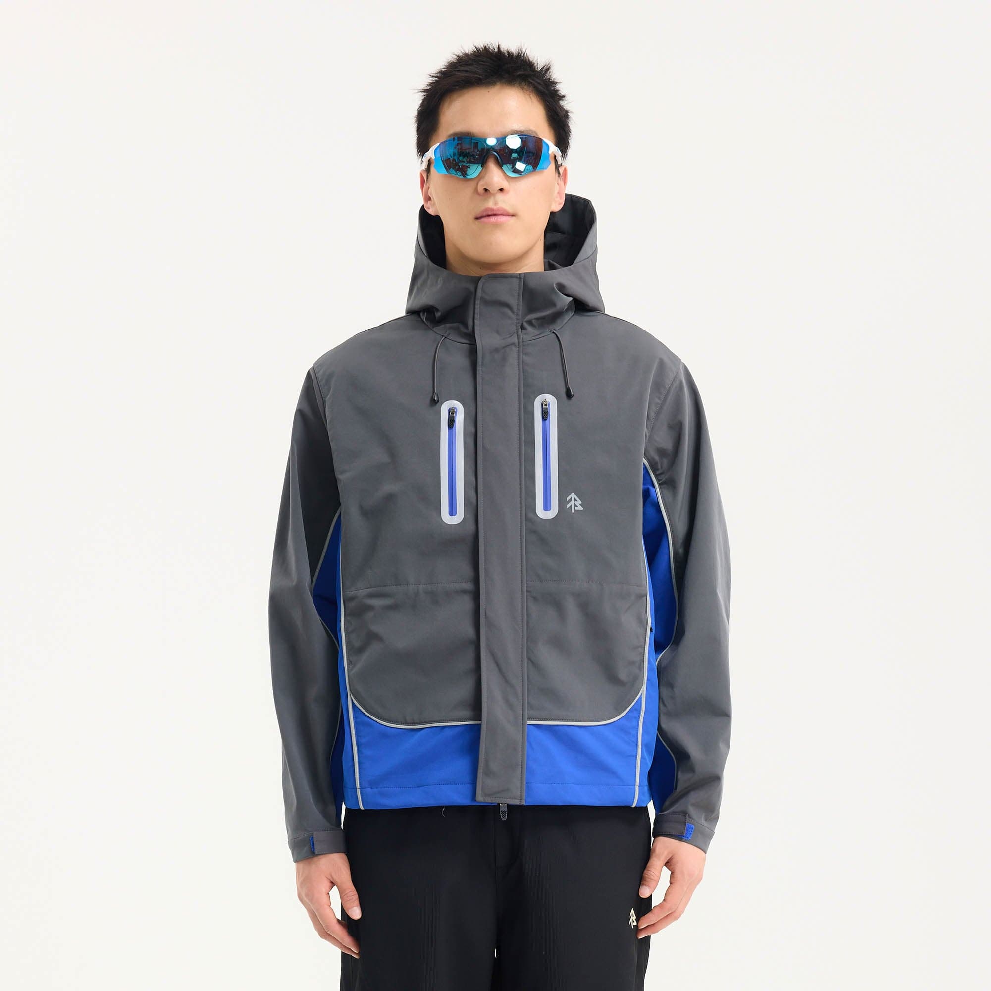 BONELESS Contrast Waterproof Utility Hooded Jacket