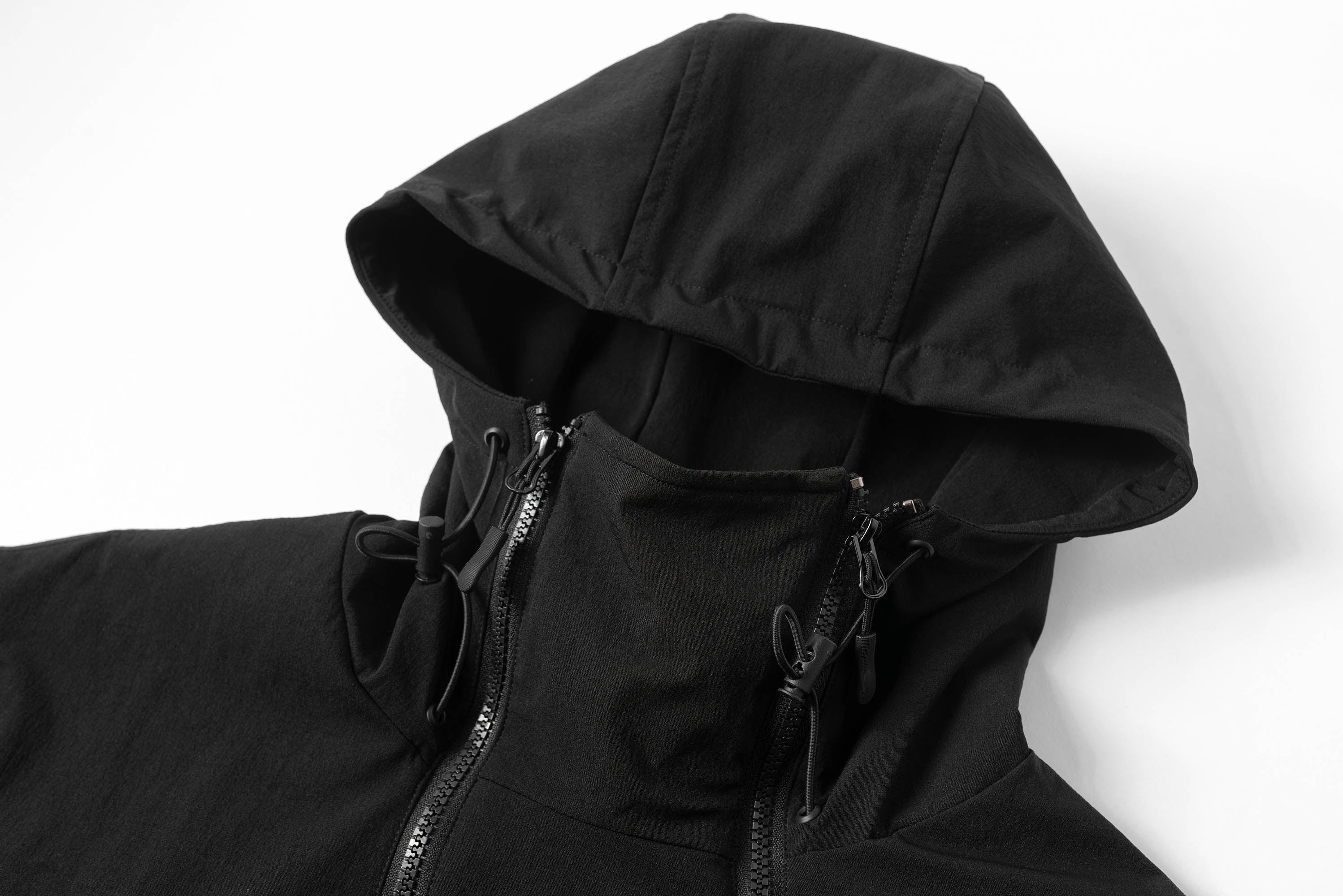SILENSTORM Asymmetrical Multi-Zip Hooded Jacket