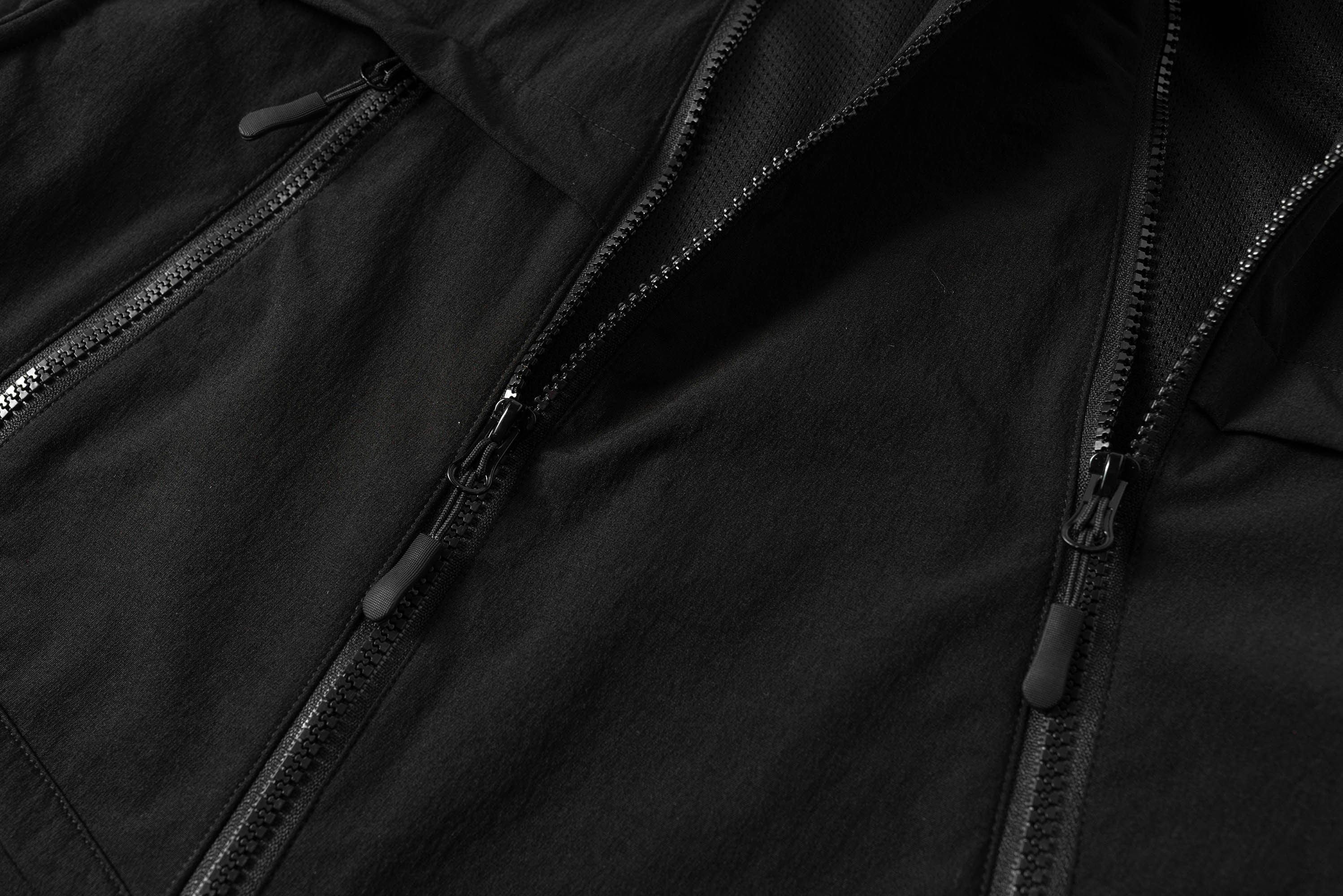 SILENSTORM Asymmetrical Multi-Zip Hooded Jacket
