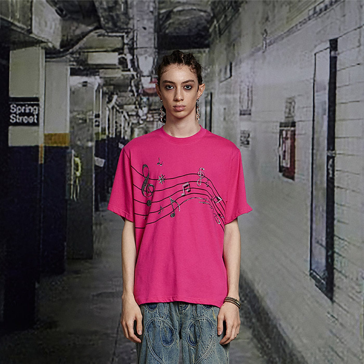 DND4DES Diamonds Music Note T-Shirt
