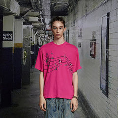 DND4DES Diamonds Music Note T-Shirt
