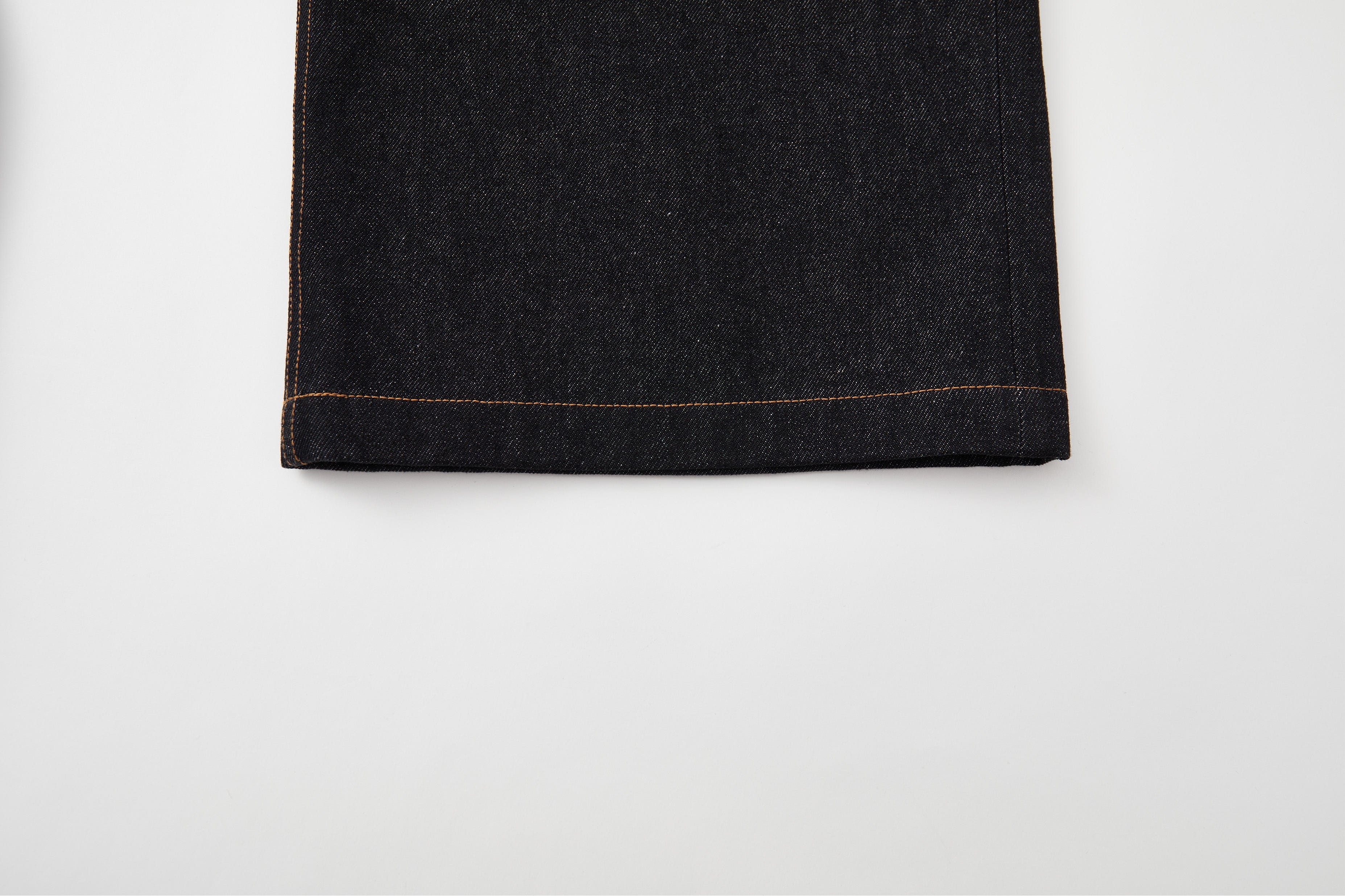OPICLOTH Retro Washed Pleated Wide-Leg Jeans
