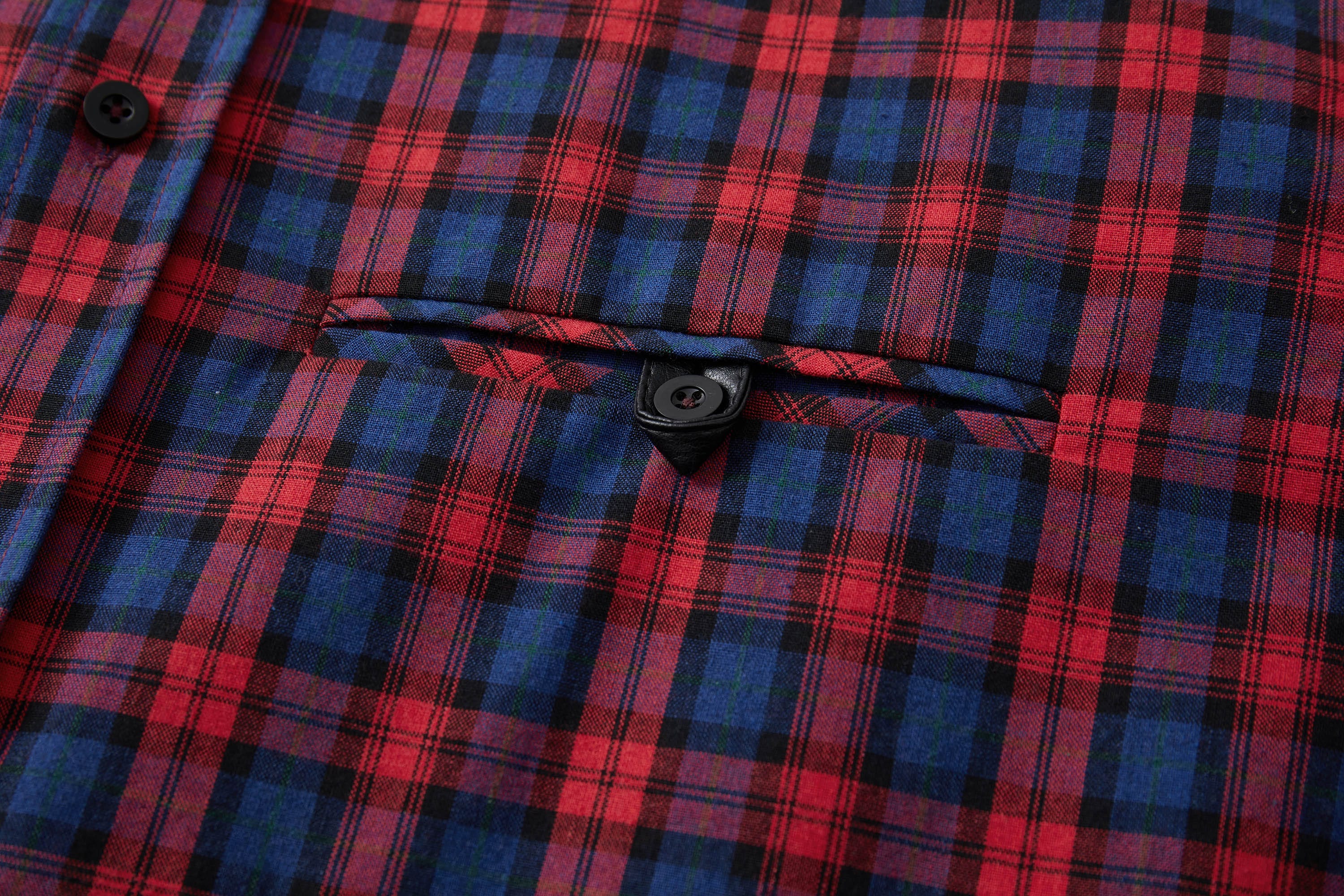 OPICLOTH Plaid Oversized Button-Up Shirt