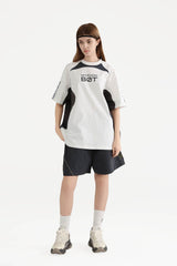 ERROR CODE ROBOT Arc Spliced Contrast T-Shirt