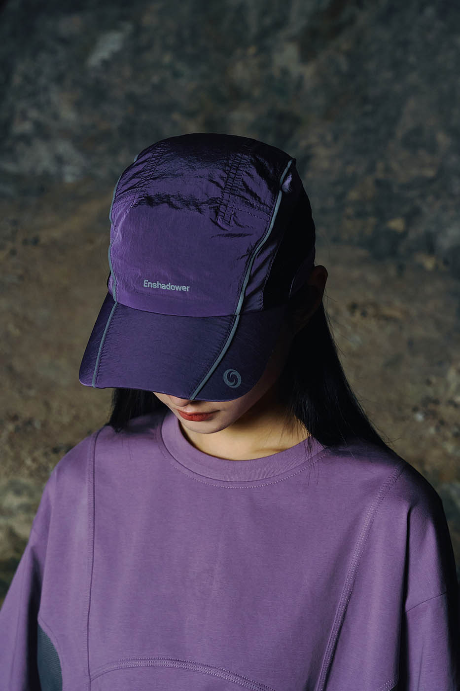 ENSHADOWER Reflective Stripe Mesh Cap