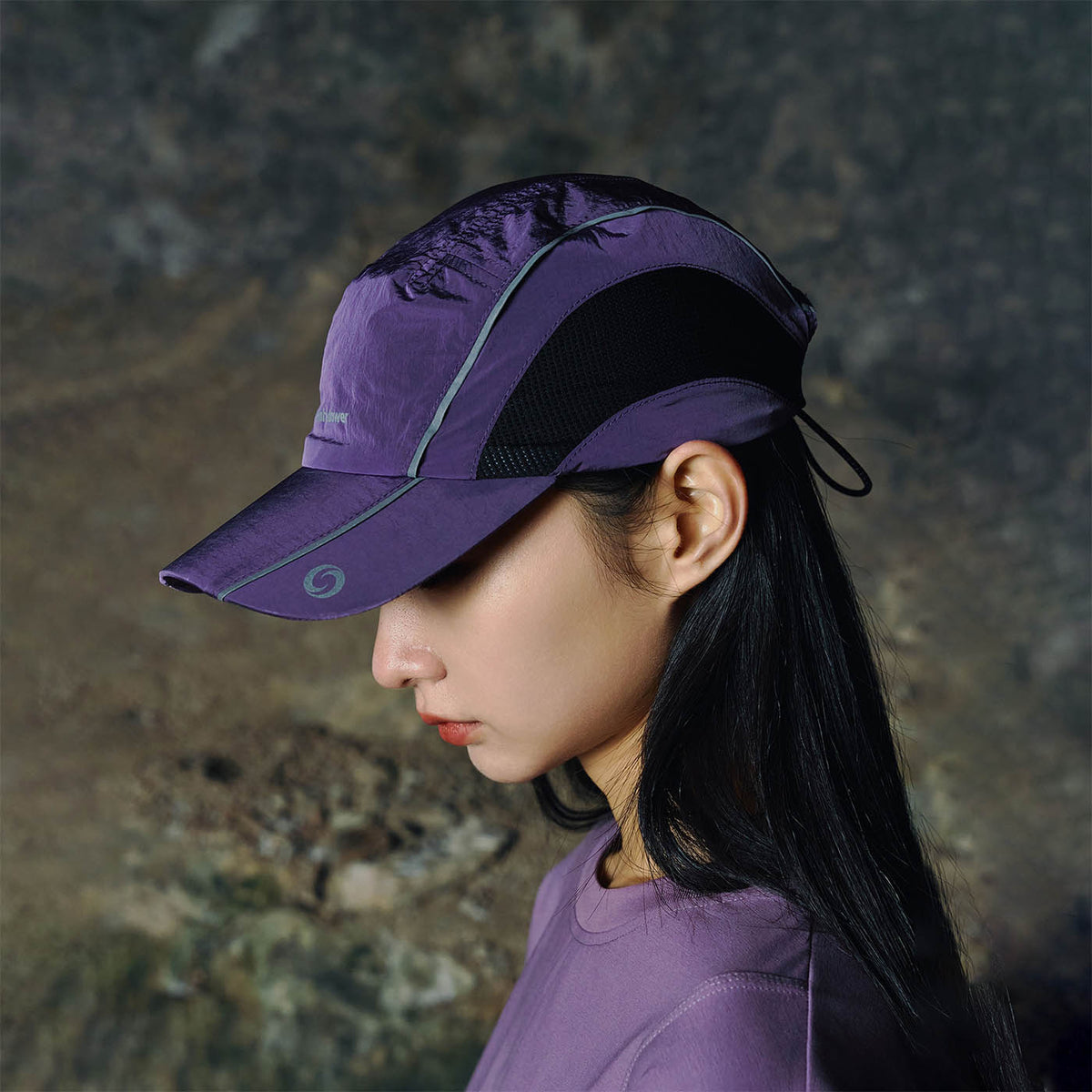 ENSHADOWER Reflective Stripe Mesh Cap