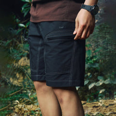 ENSHADOWER Deconstructed Multi Pockets Utility Shorts