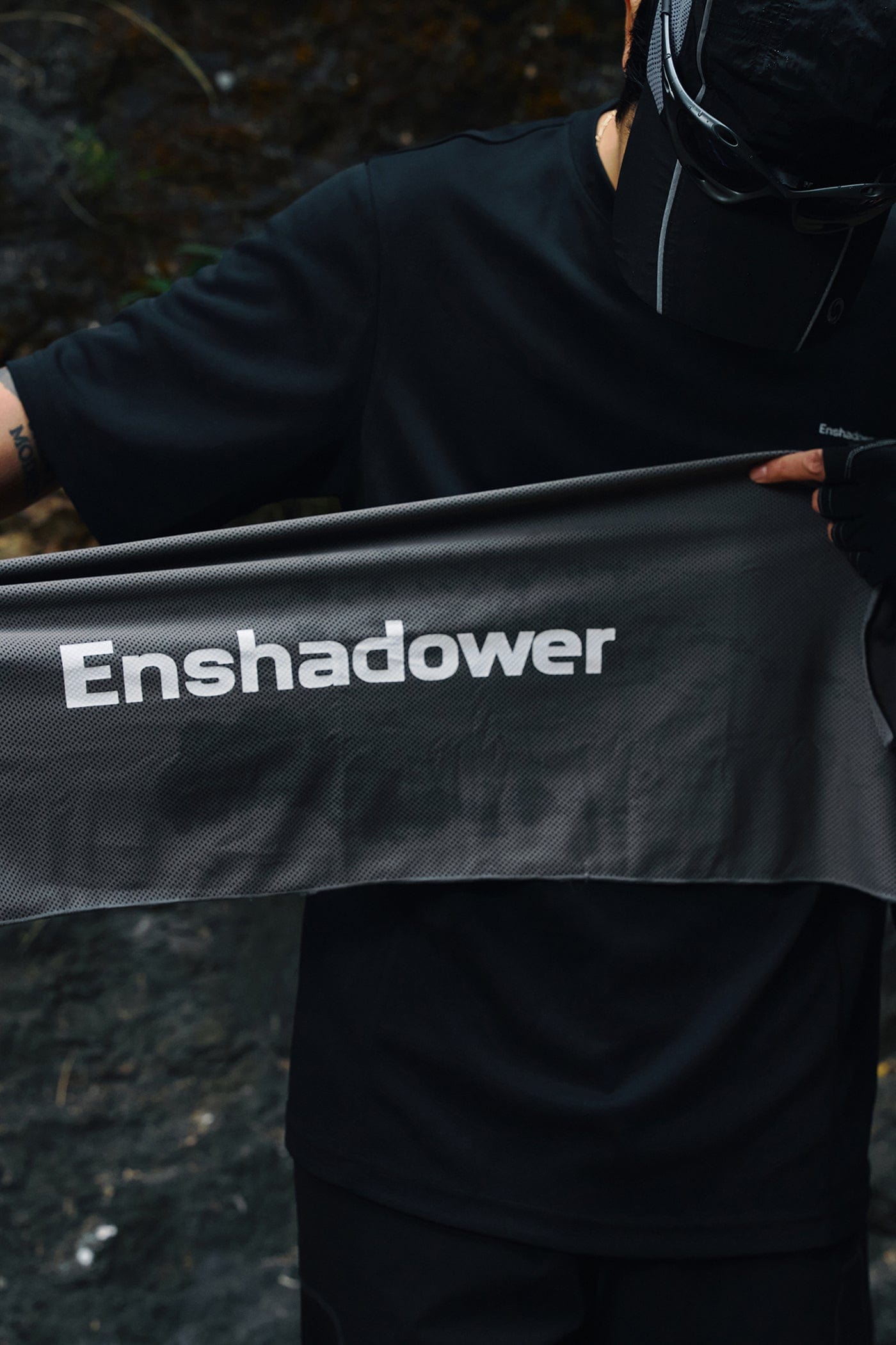 ENSHADOWER Quick-Dry Print Sports Towel