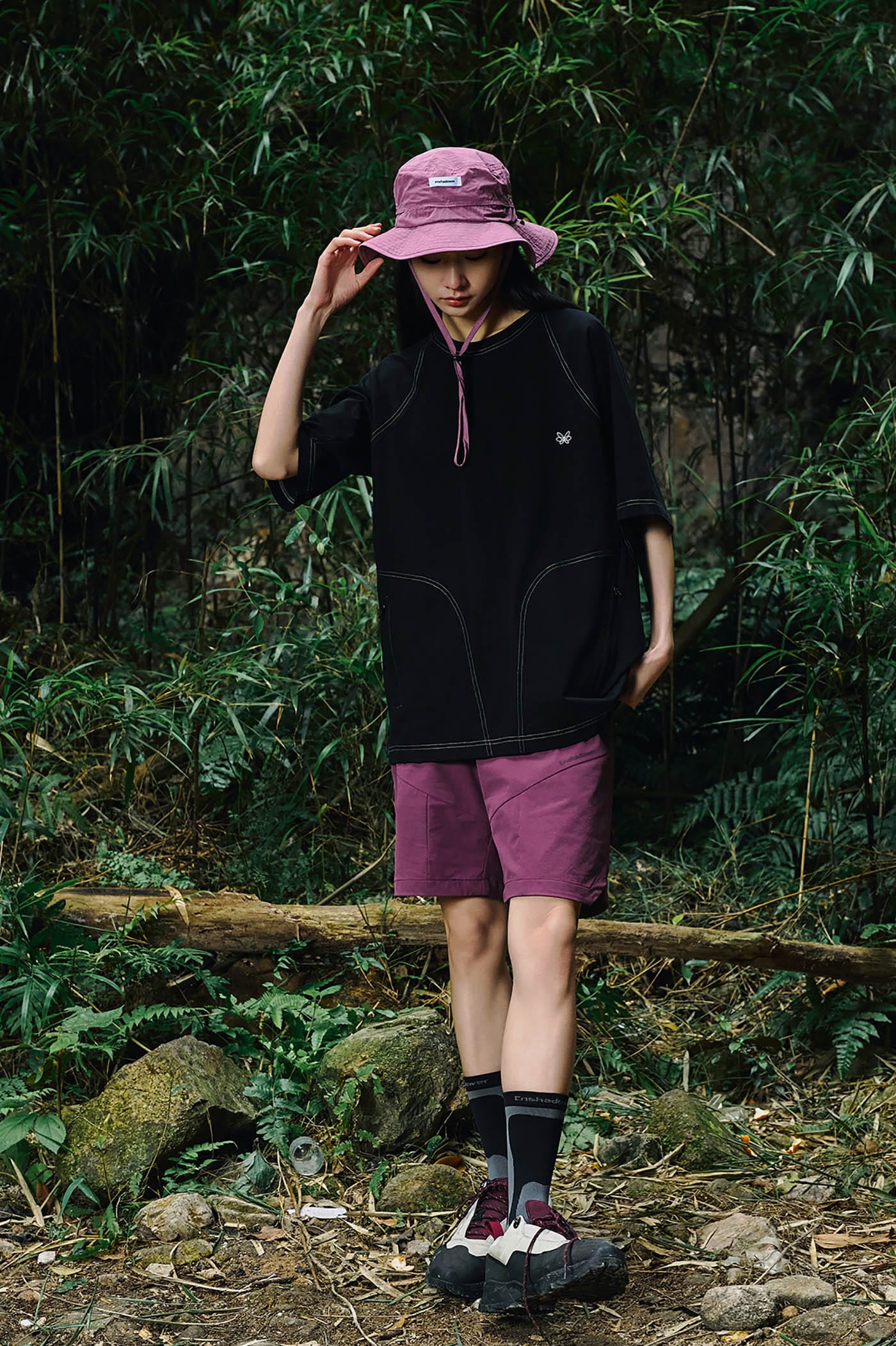 ENSHADOWER Spliced Quick-Dry Shorts