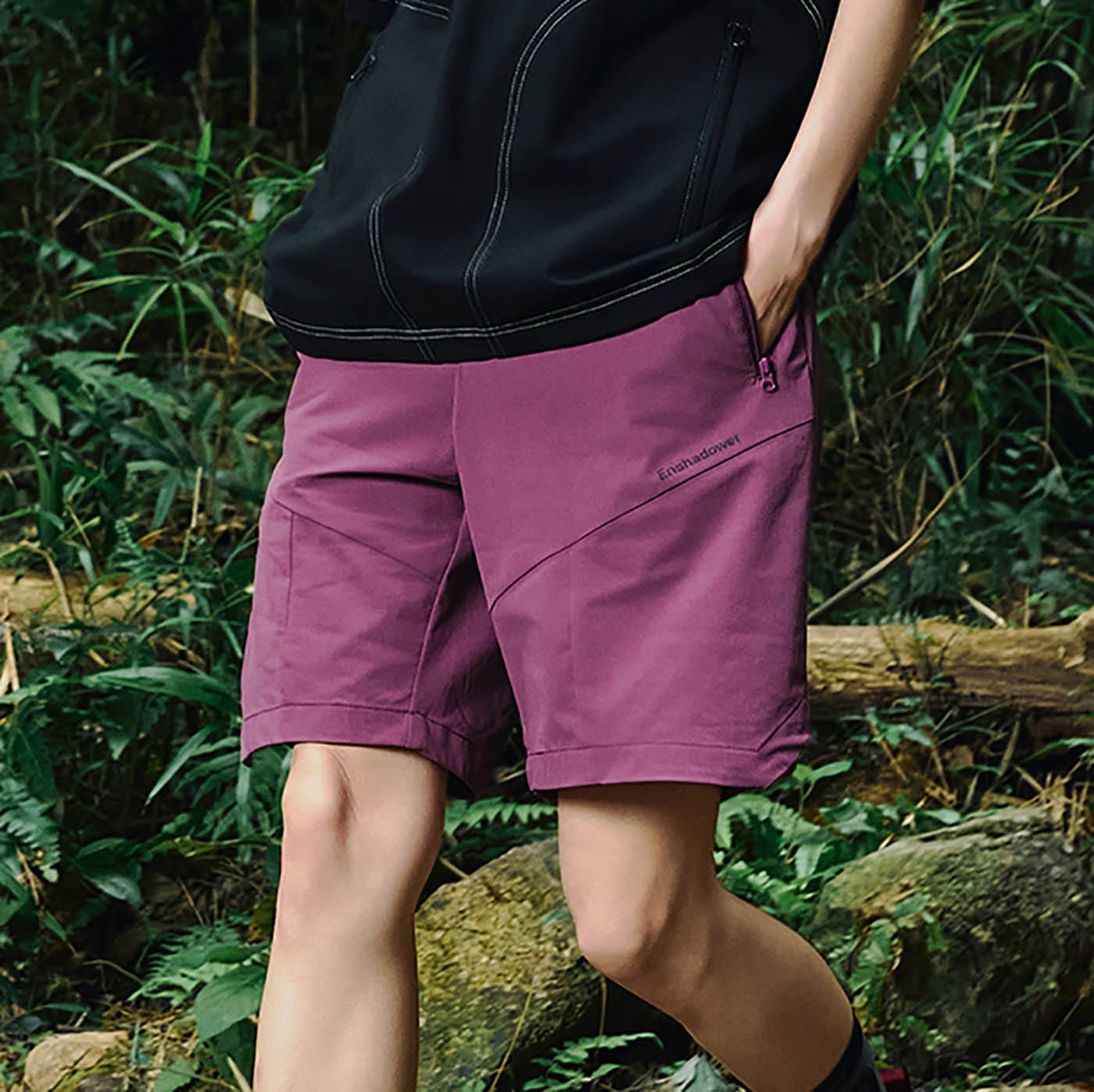ENSHADOWER Spliced Quick-Dry Shorts
