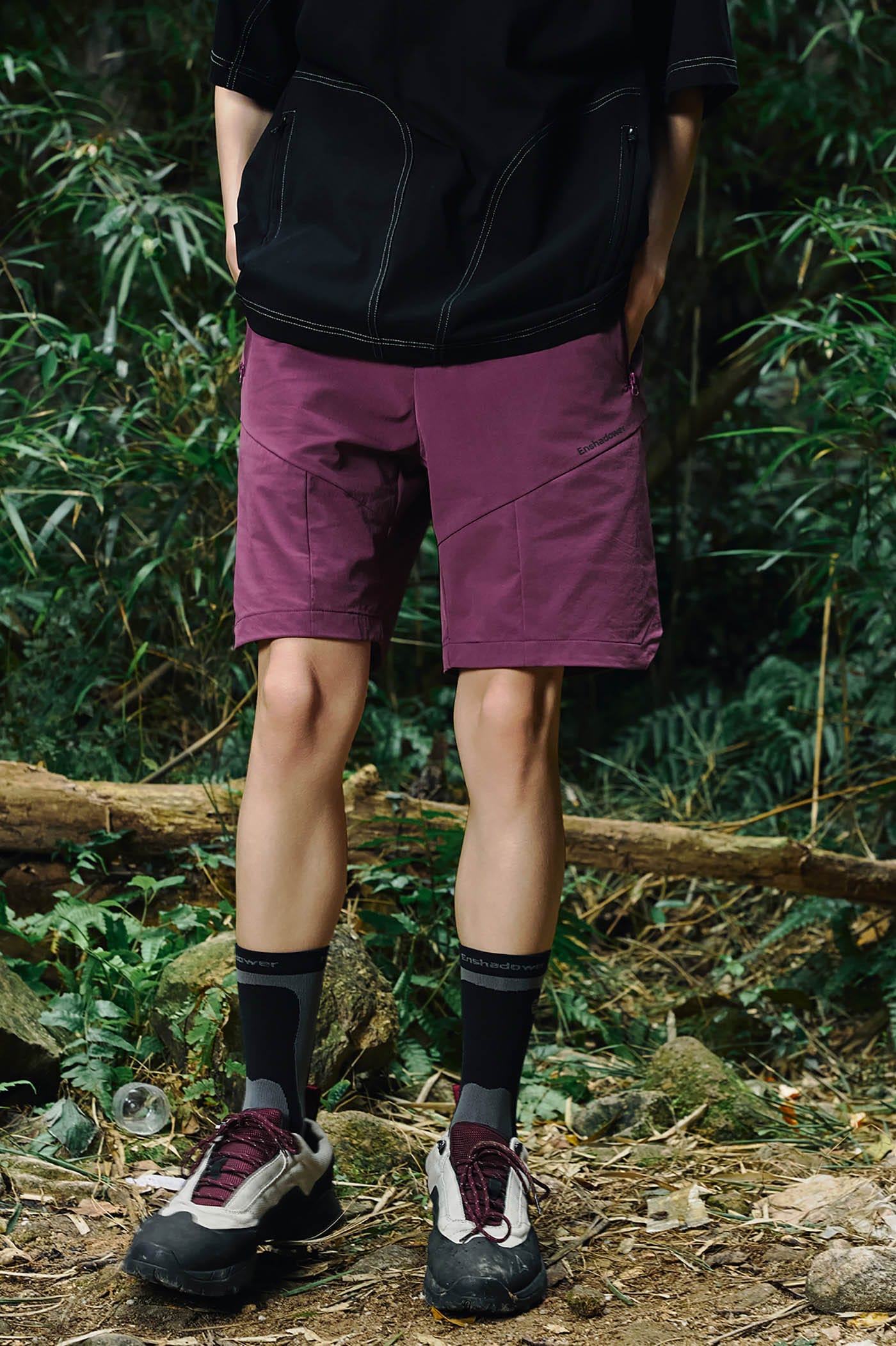 ENSHADOWER Spliced Quick-Dry Shorts