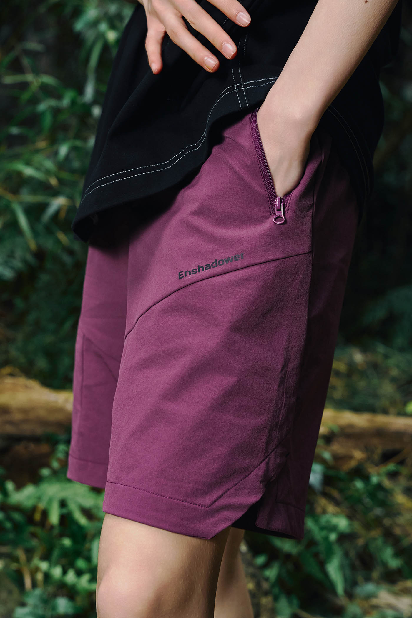 ENSHADOWER Spliced Quick-Dry Shorts