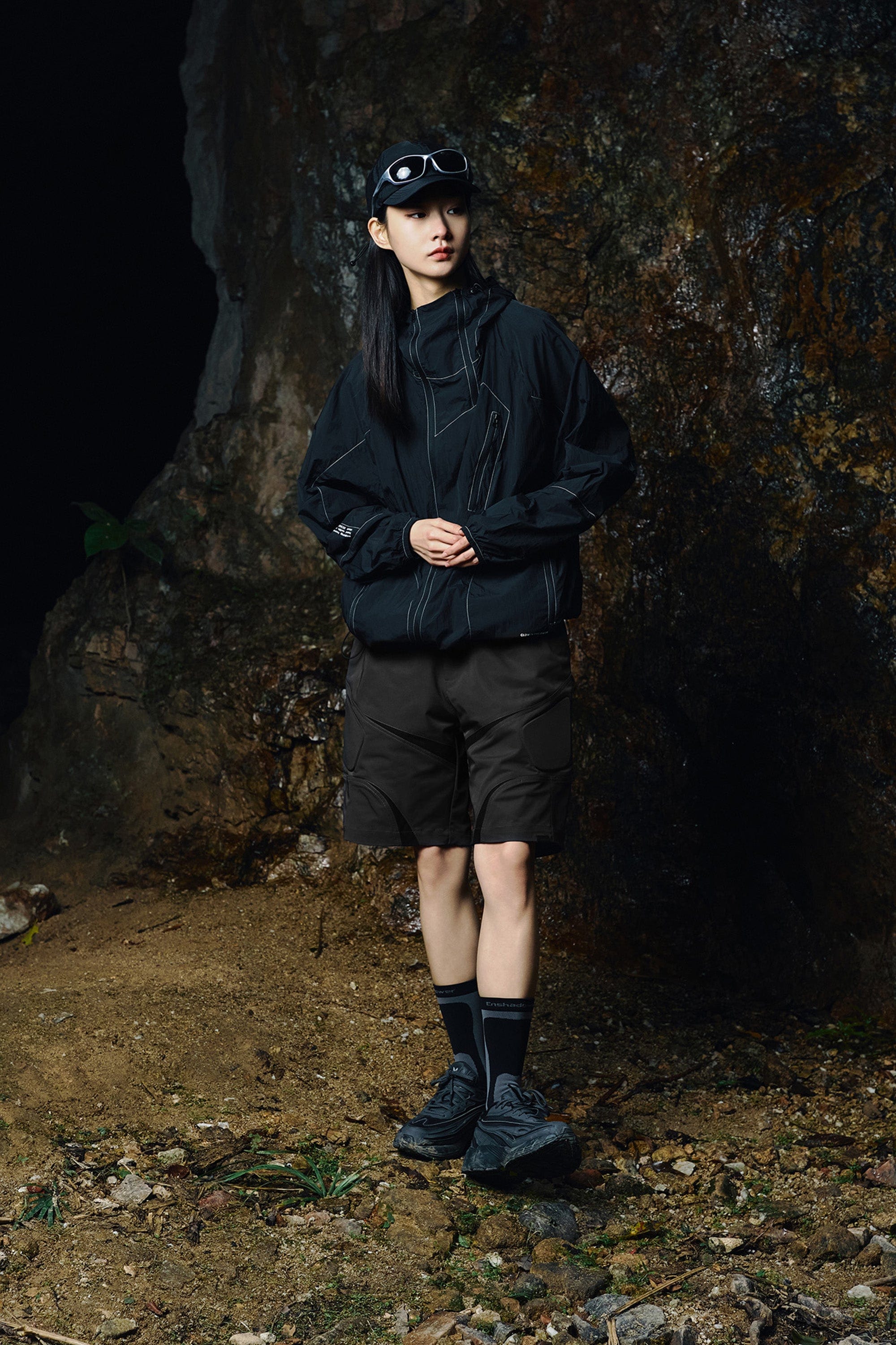 ENSHADOWER Deconstructed Sponge Shield Shorts