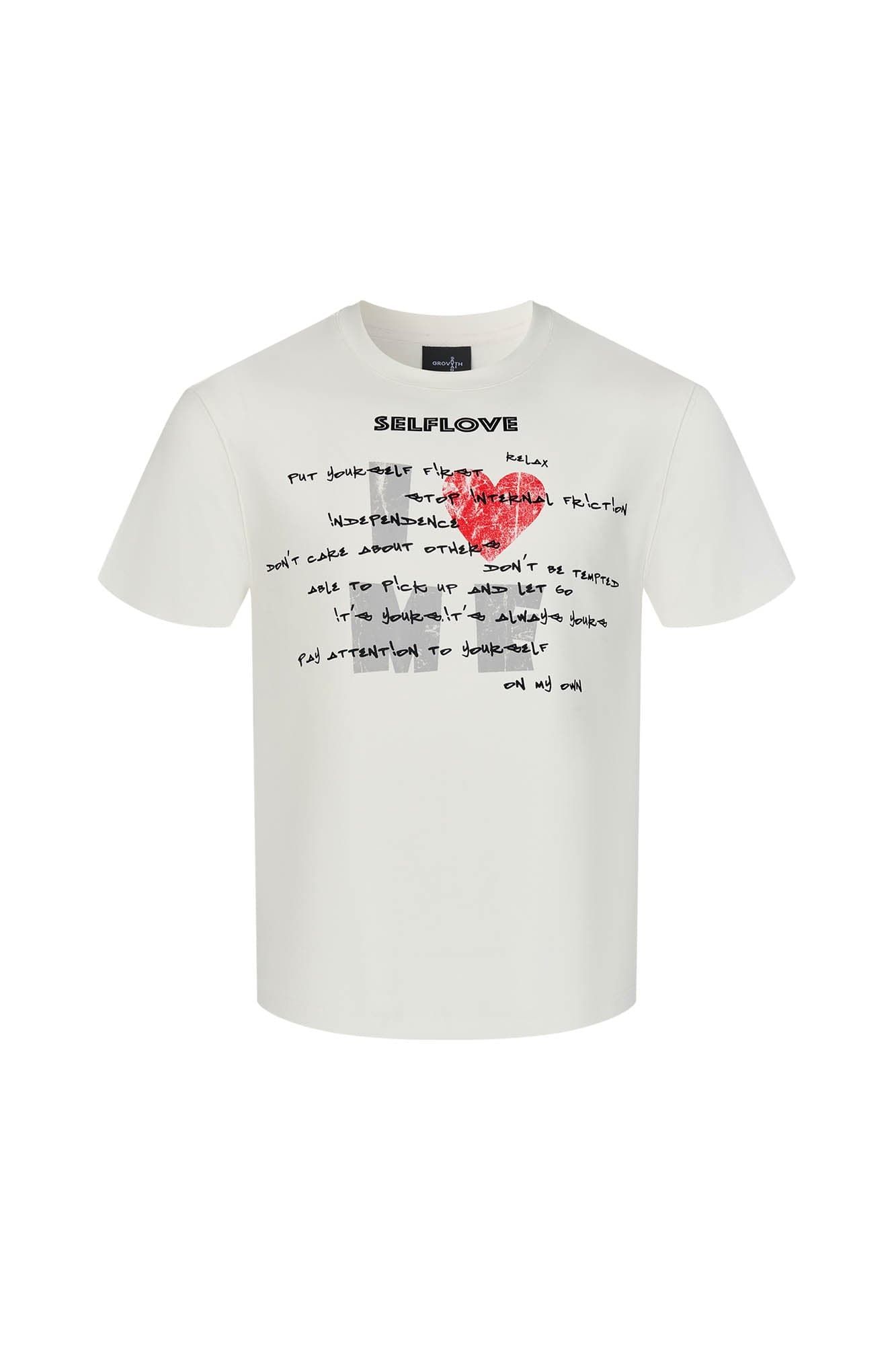 SAVAGEGROWTHWORLD Self-Love Statement Graphic T-Shirt