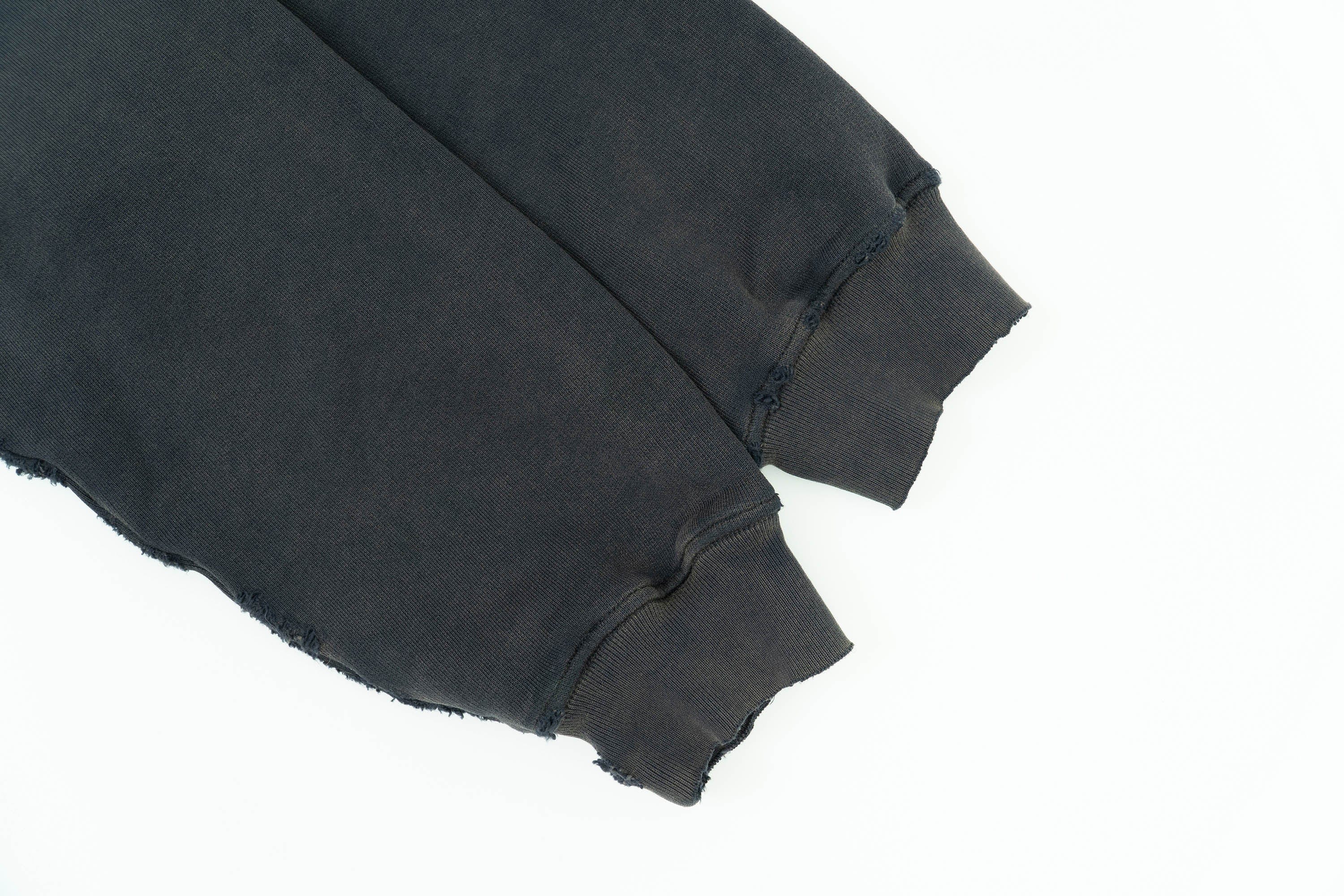 IN EXISTENCE Washed Frayed Graphic Hoodie