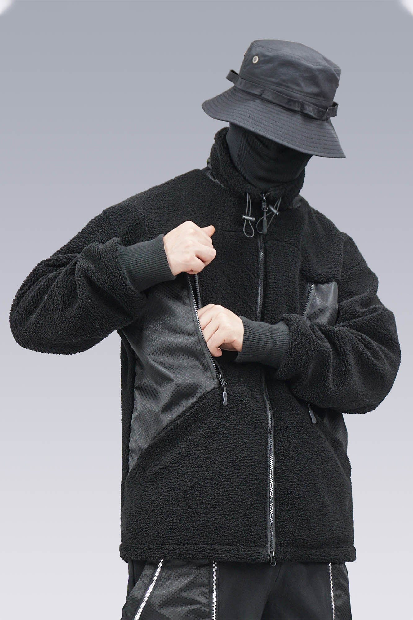 SILENSTORM Sherpa Paneled Utility Jacket