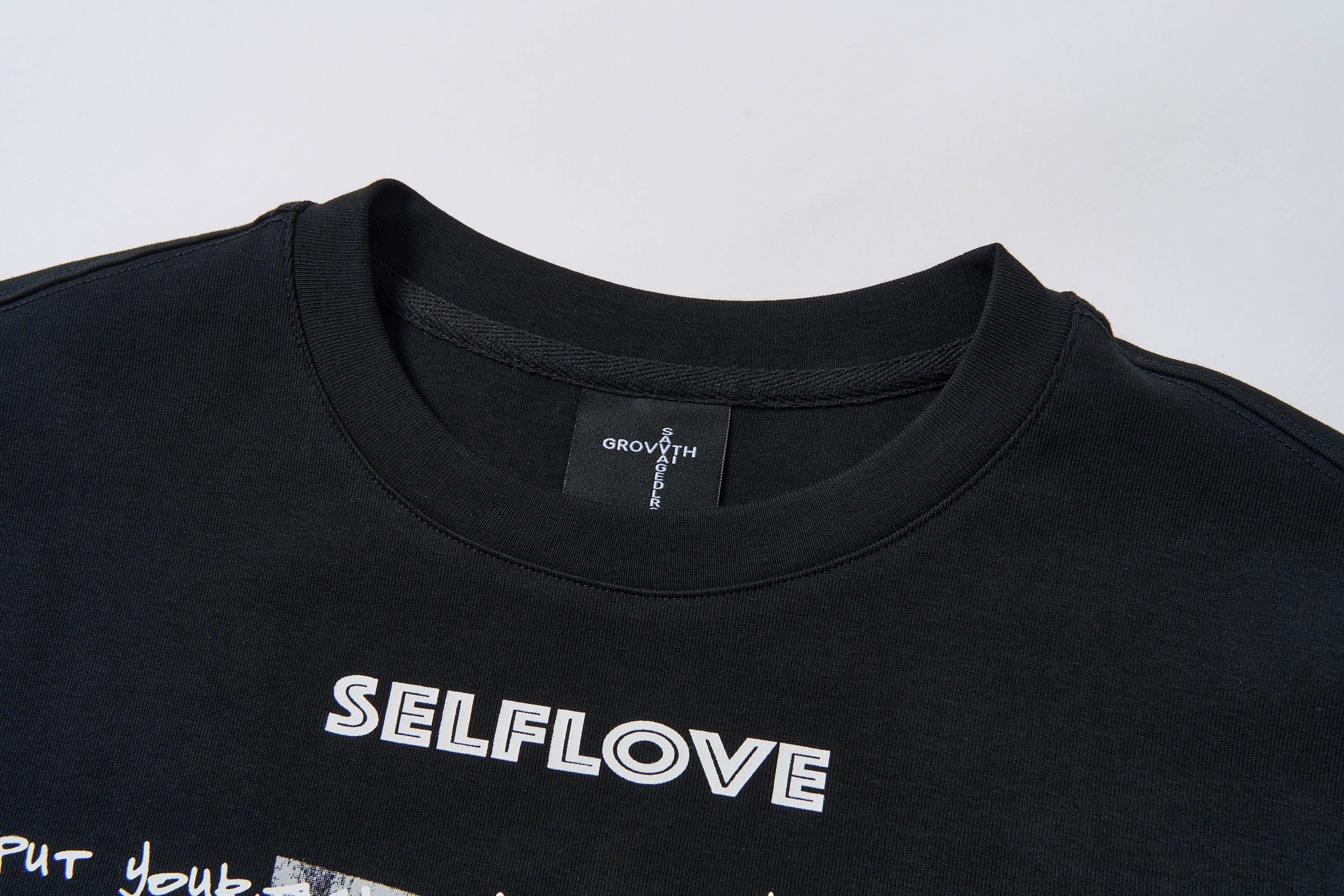 SAVAGEGROWTHWORLD Self-Love Statement Graphic T-Shirt