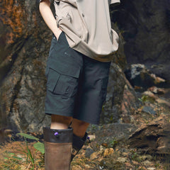 ENSHADOWER Modern Large Pocket Logo Shorts