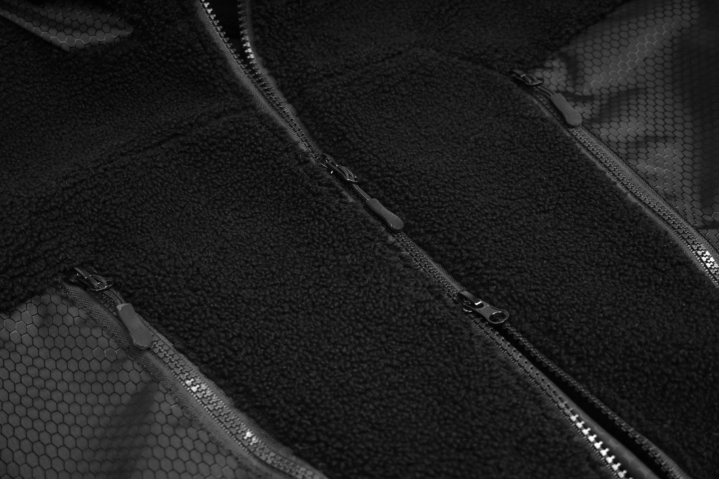 SILENSTORM Sherpa Paneled Utility Jacket