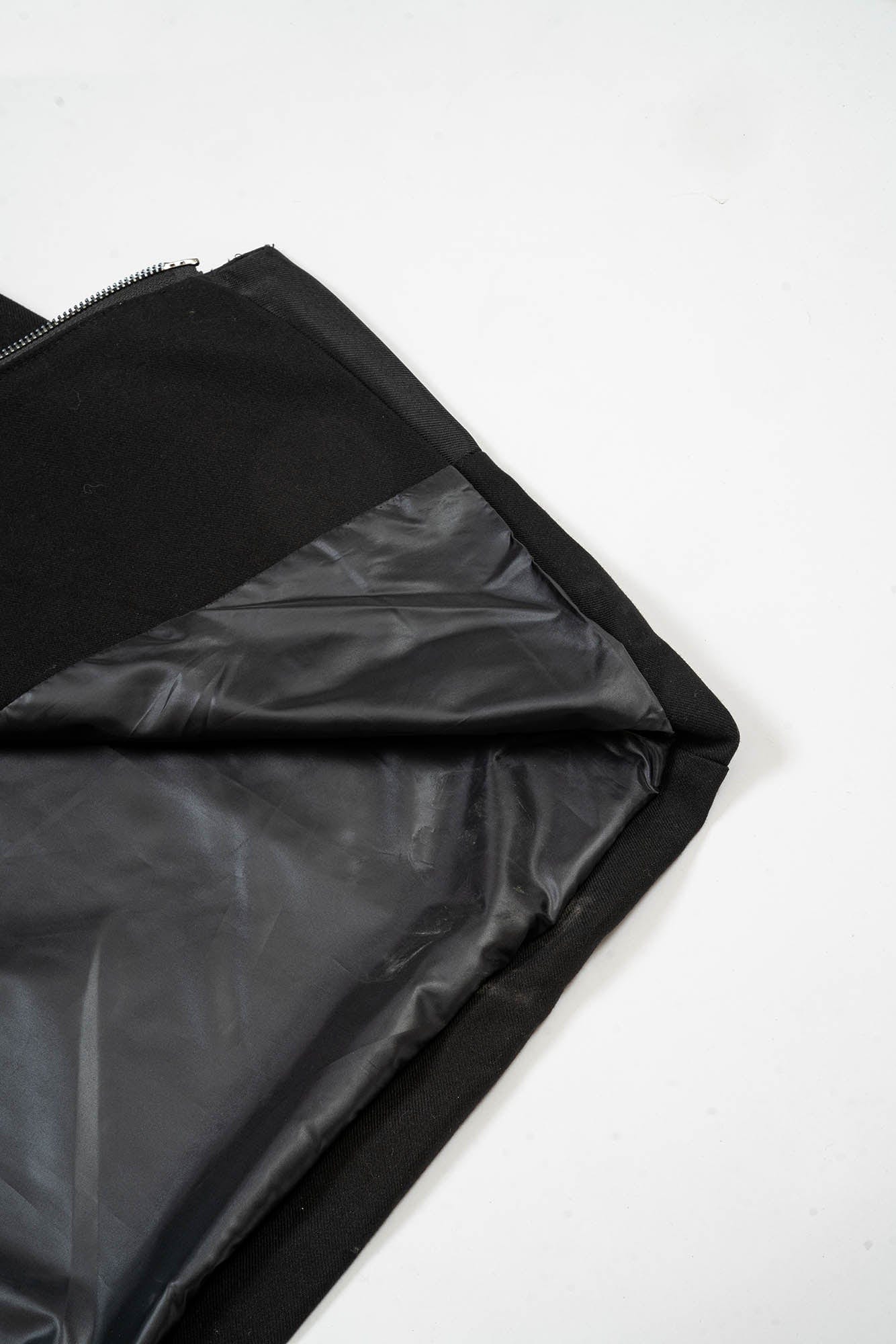 KADAKADA Crinkled Hooded Longline Trench Coat