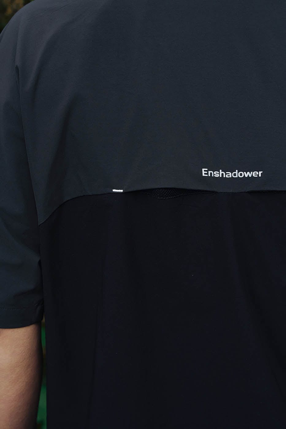 ENSHADOWER Deconstructed Water-Proof Zip-up T-Shirt