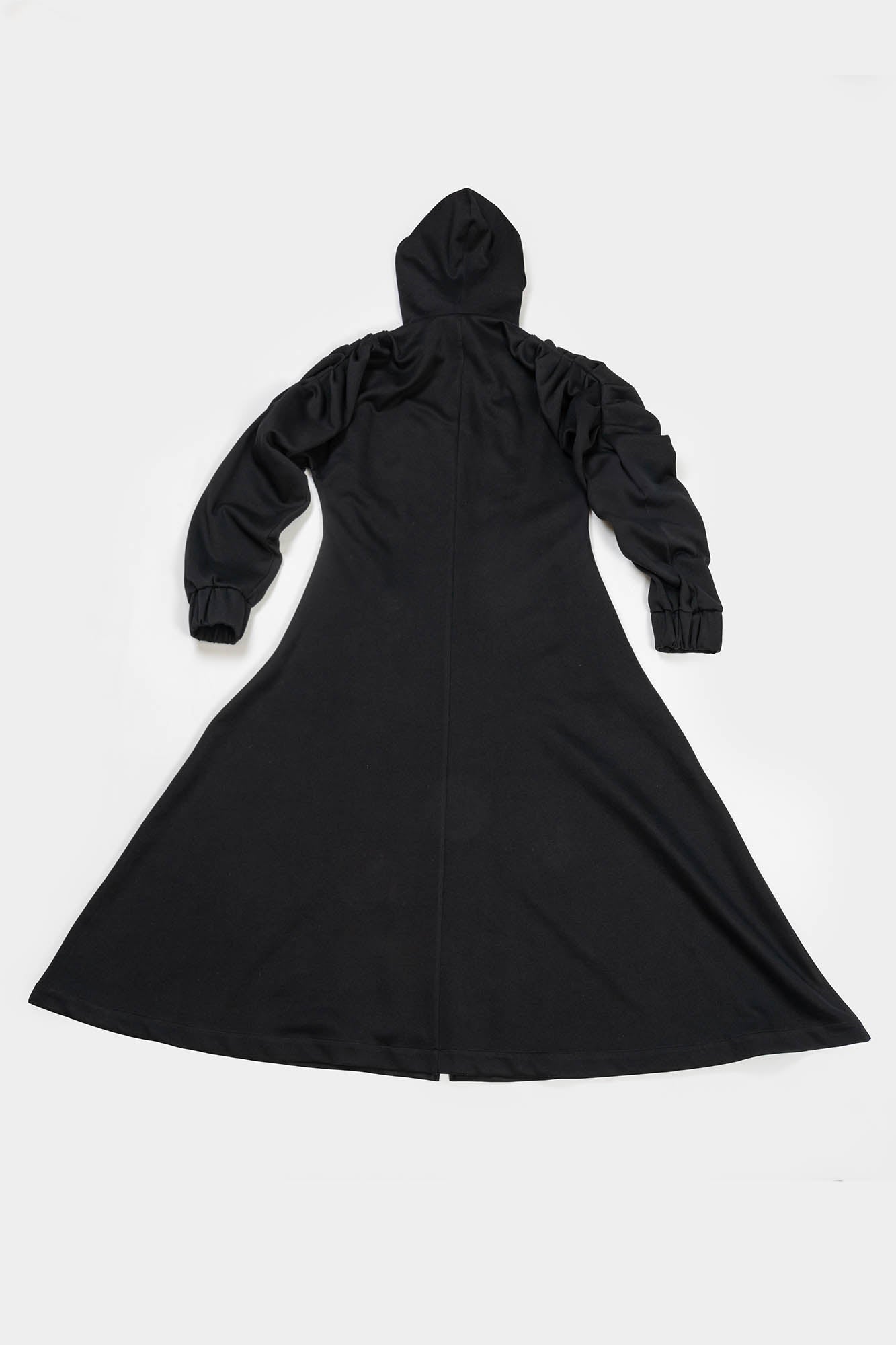 KADAKADA Hooded Pleated Shoulder Cloak
