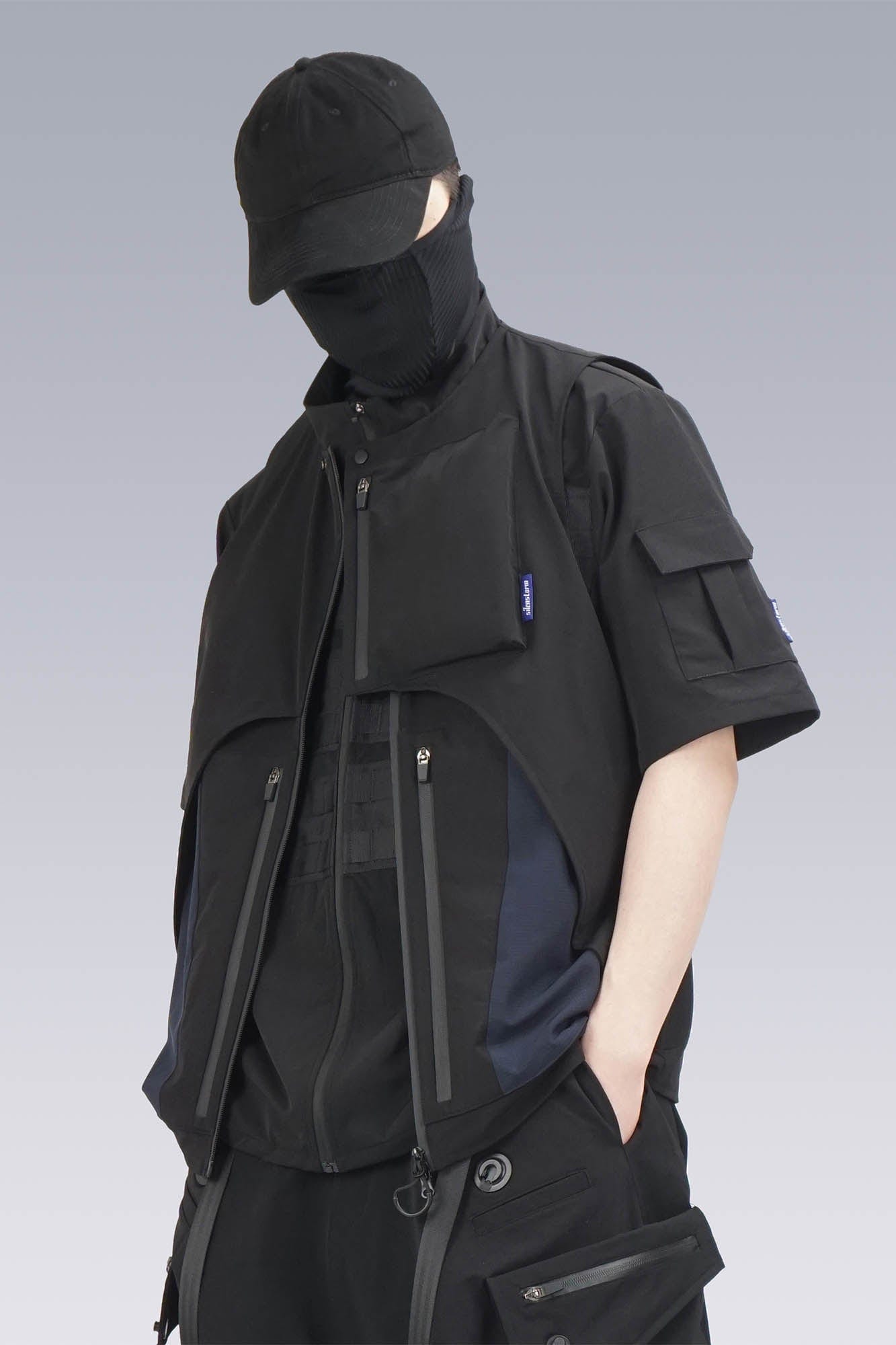 SILENSTORM Layered Multi-Pocket Tactical Spliced Vest