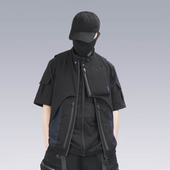 SILENSTORM Layered Multi-Pocket Tactical Spliced Vest