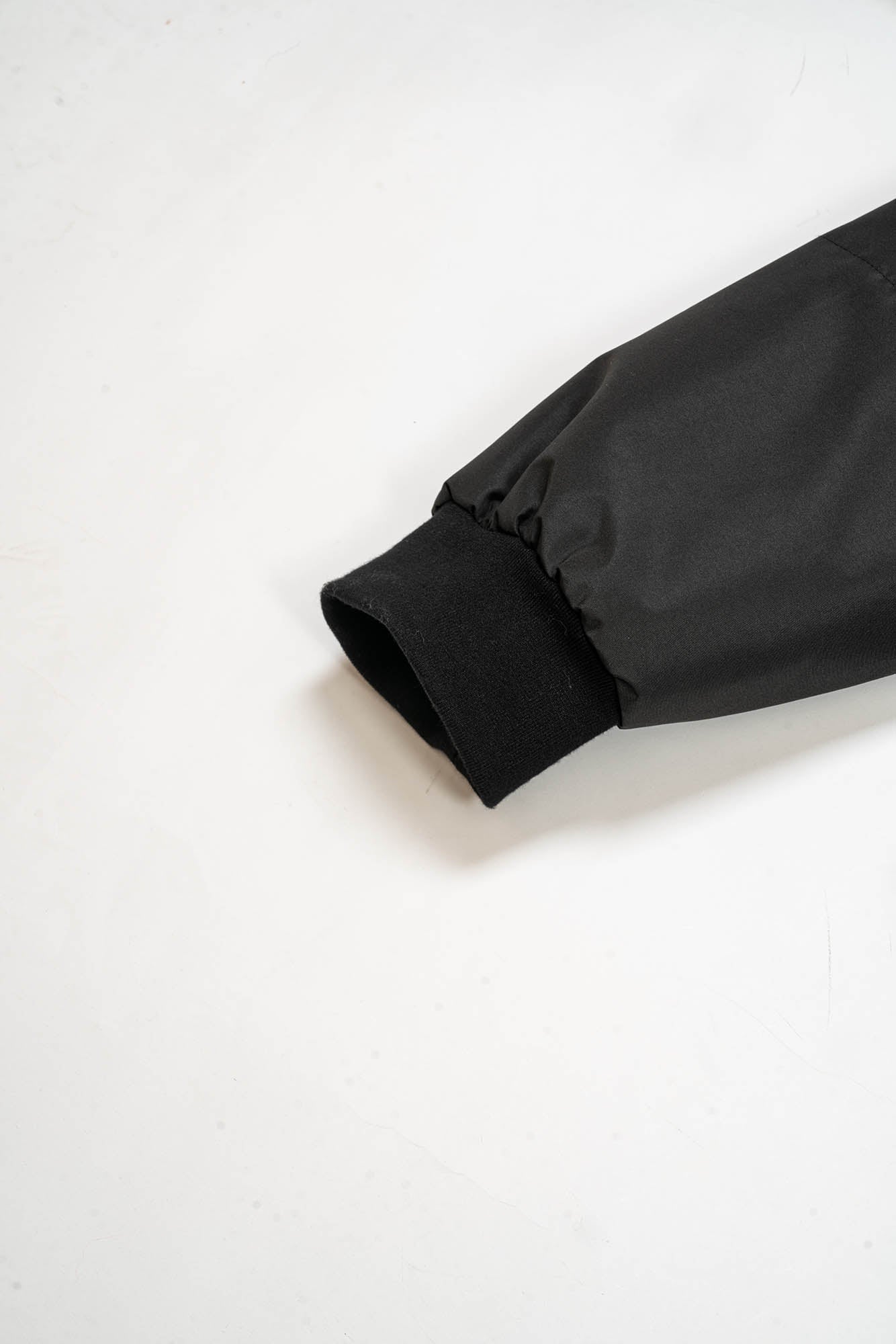 KADAKADA Curved Zipper Detachable-Hem Quilted Jacket