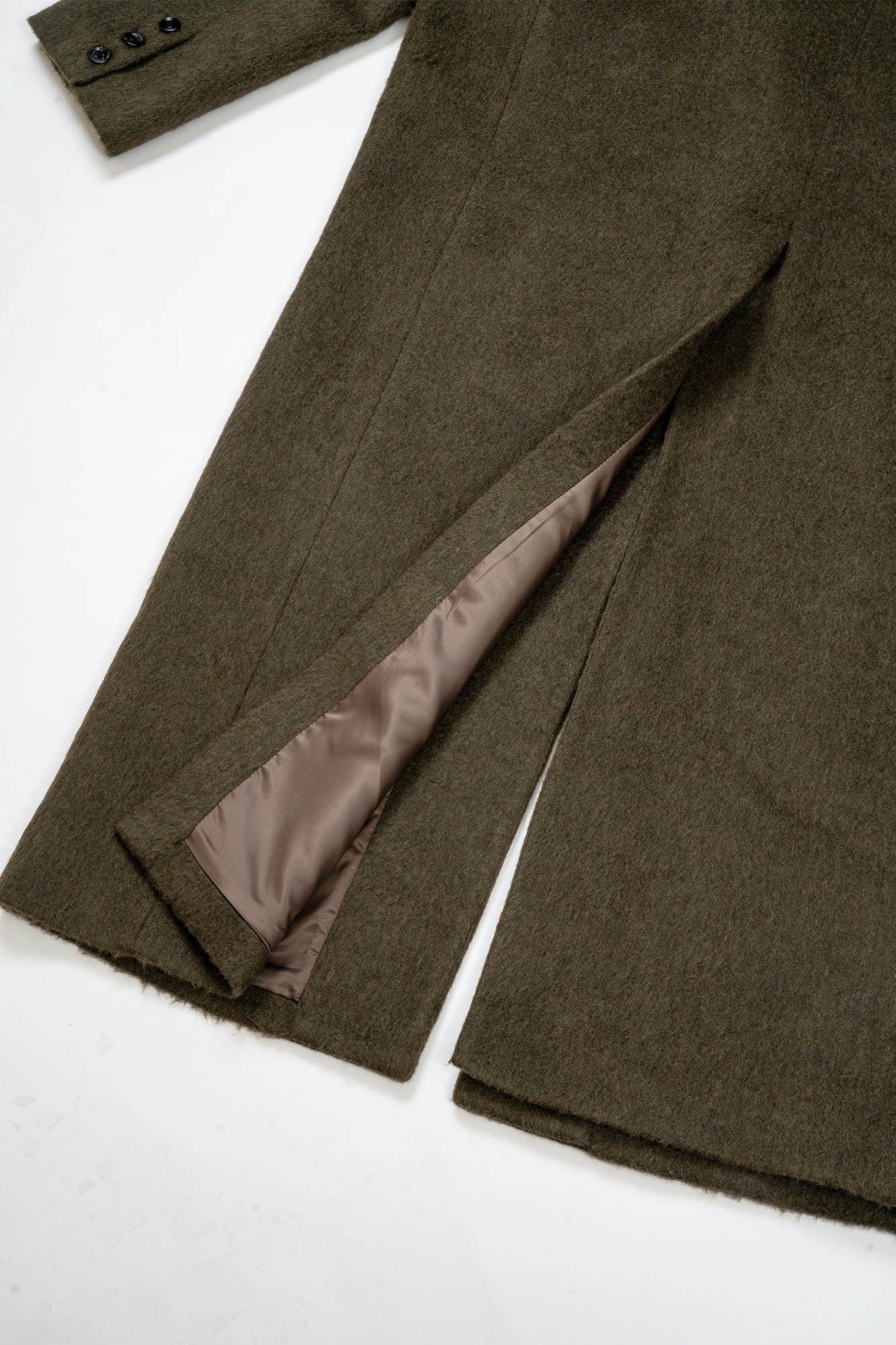 KADAKADA Wool-Blended Oversized Long Coat