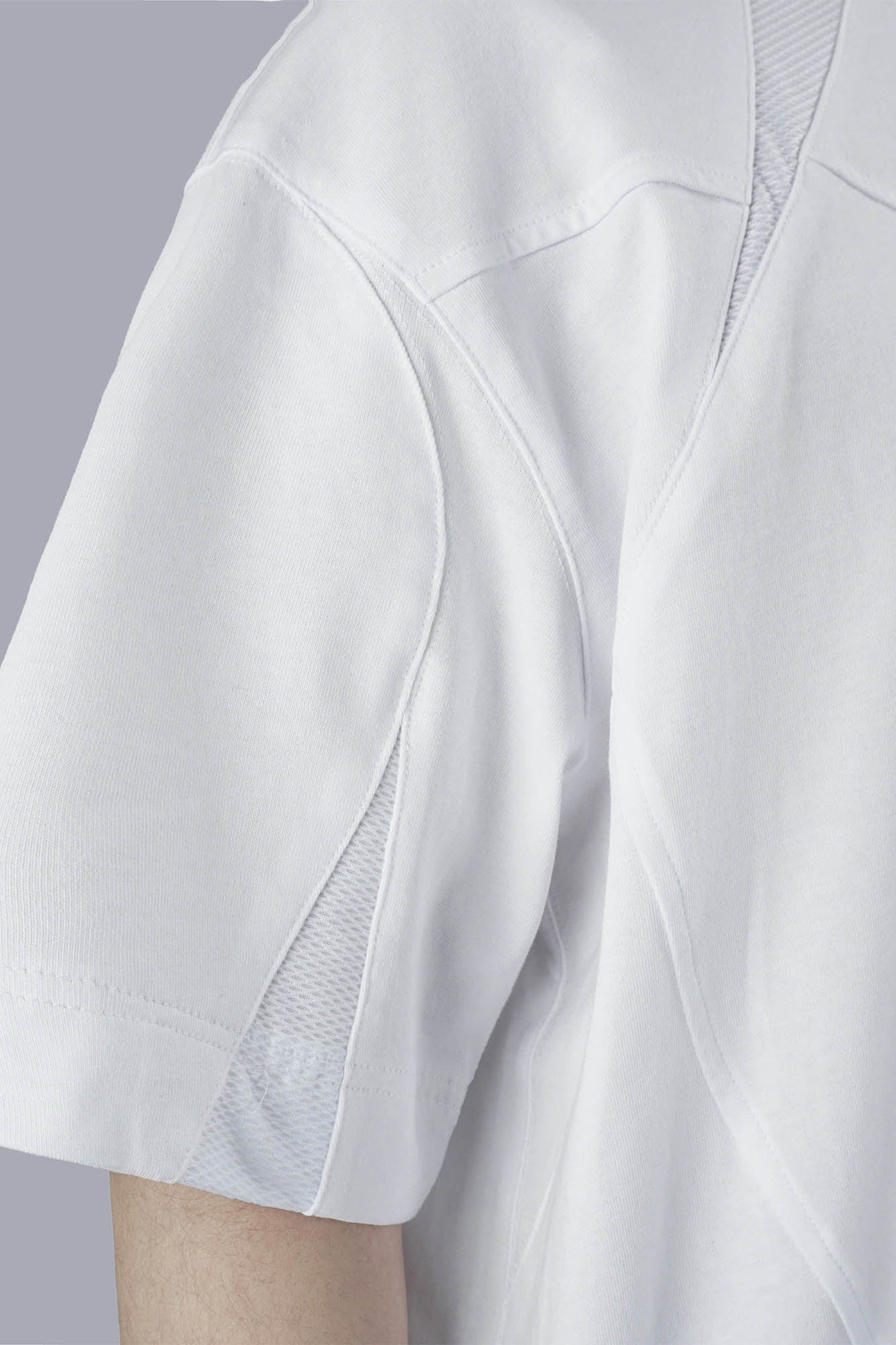 SILENSTORM Asymmetrical Mesh Deconstructed T-Shirt