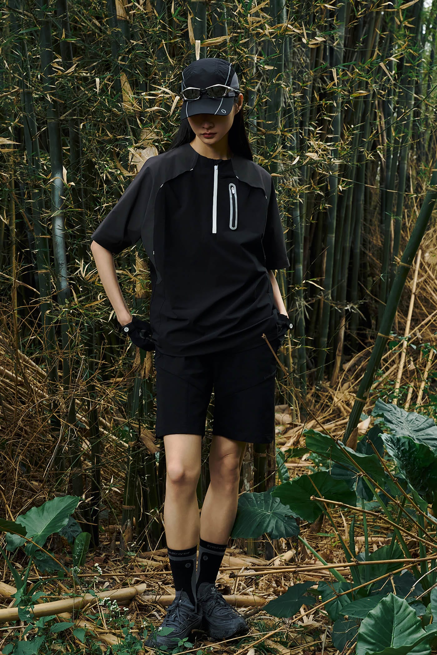 ENSHADOWER Spliced Quick-Dry Shorts