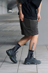ENSHADOWER Deconstructed Sponge Shield Shorts