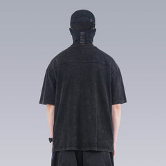 SILENSTORM Washed Paneled Side Pocket T-Shirt